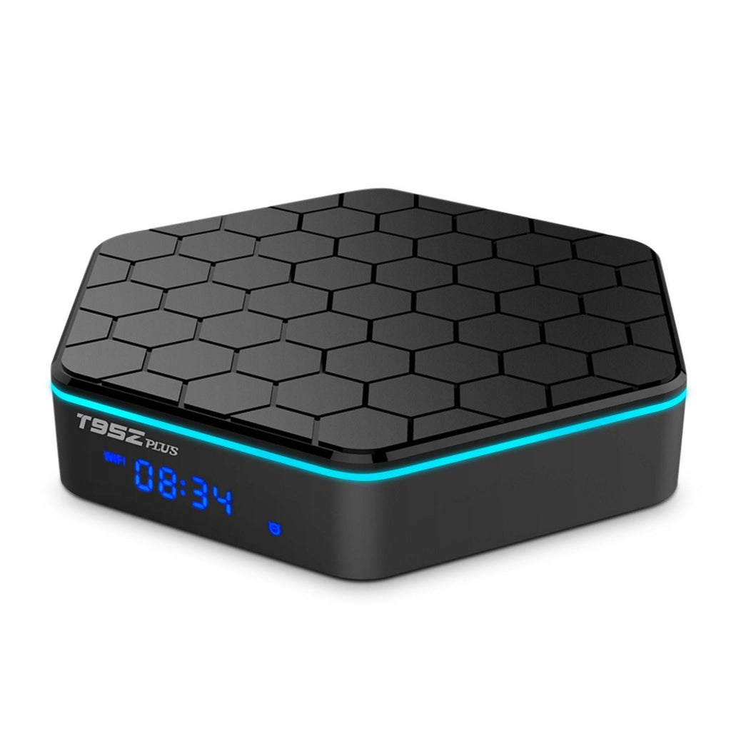 Android 7.1 TV Box, S912 Octa Core, 3GB RAM, 32GB Storage, 4K VP10, H.265 WiFi, USB2.0 Media Player (US/UK Plug)