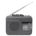 Emerson Portable Cassette Player with Bluetooth Out and Built-In Microphone