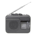 Emerson Portable Cassette Player with Bluetooth Out and Built-In Microphone