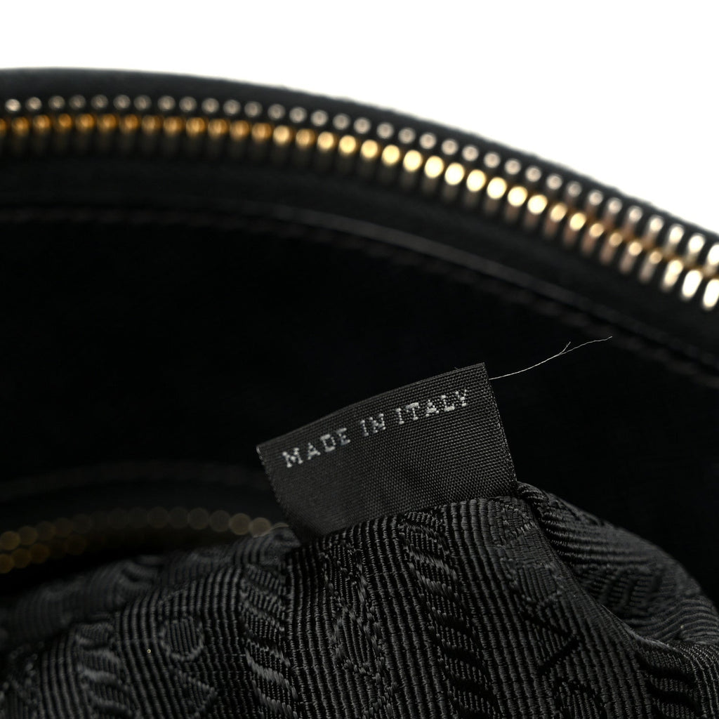 Saffiano Small Galleria Double Zip Tote Black