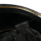 Saffiano Small Galleria Double Zip Tote Black