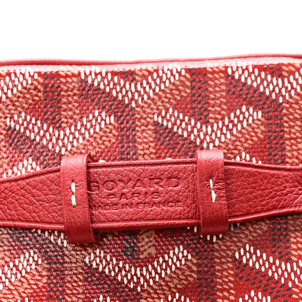 Goyardine Muse Nano Vanity Case Red