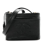Caviar CC Vanity Train Case Black