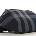 House Check Sonny Bum Bag Navy Grey