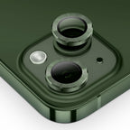 Entronix Camera Lens Protector Compatible with iPhone 15/15 Plus - Luxury Metal