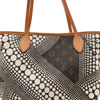 Monogram Kusama Waves Neverfull MM White