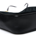 Suede Calfskin Monogram Lou Camera Bag Black