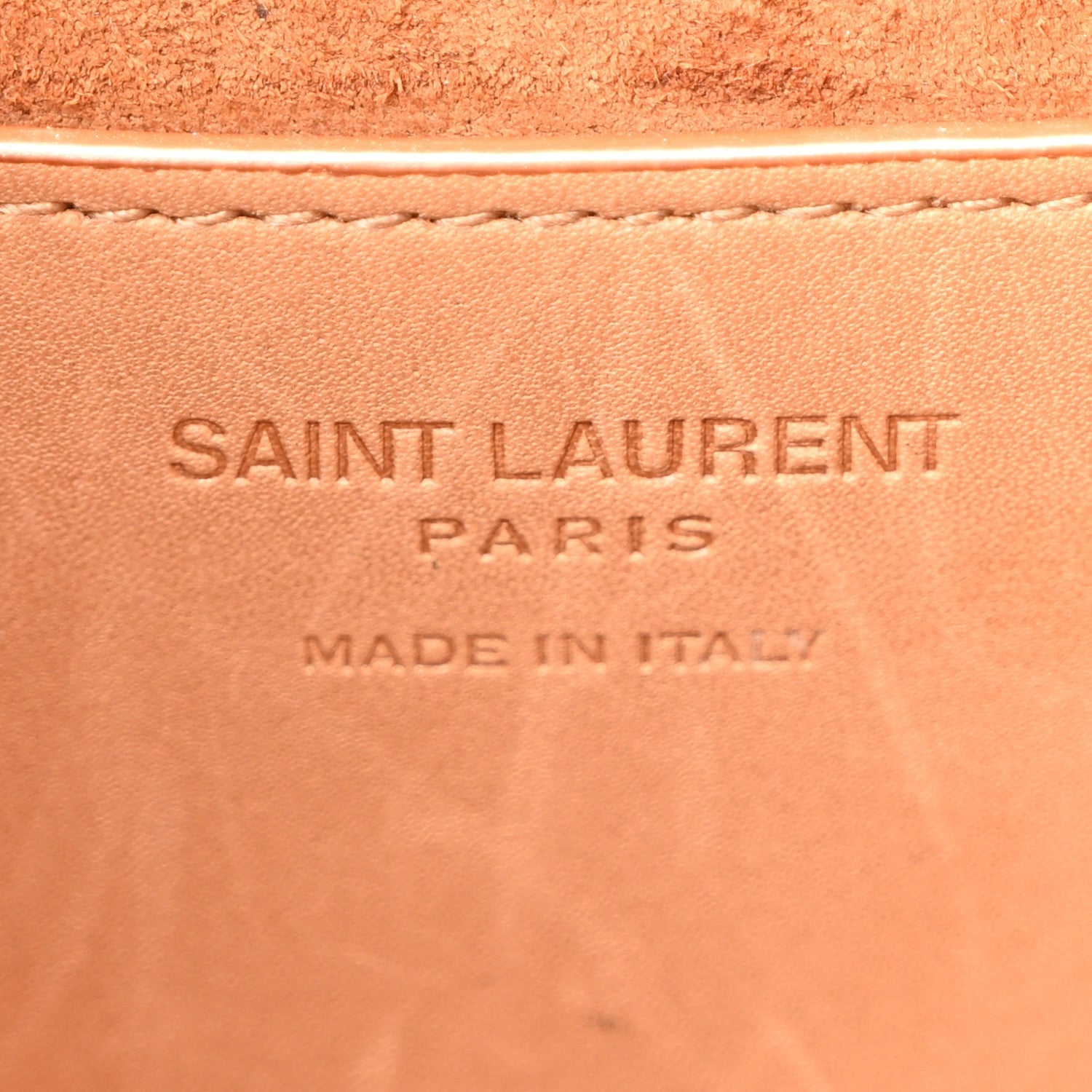 Calfskin Monogram Take Away Box Dusty Vintage Brown Gold