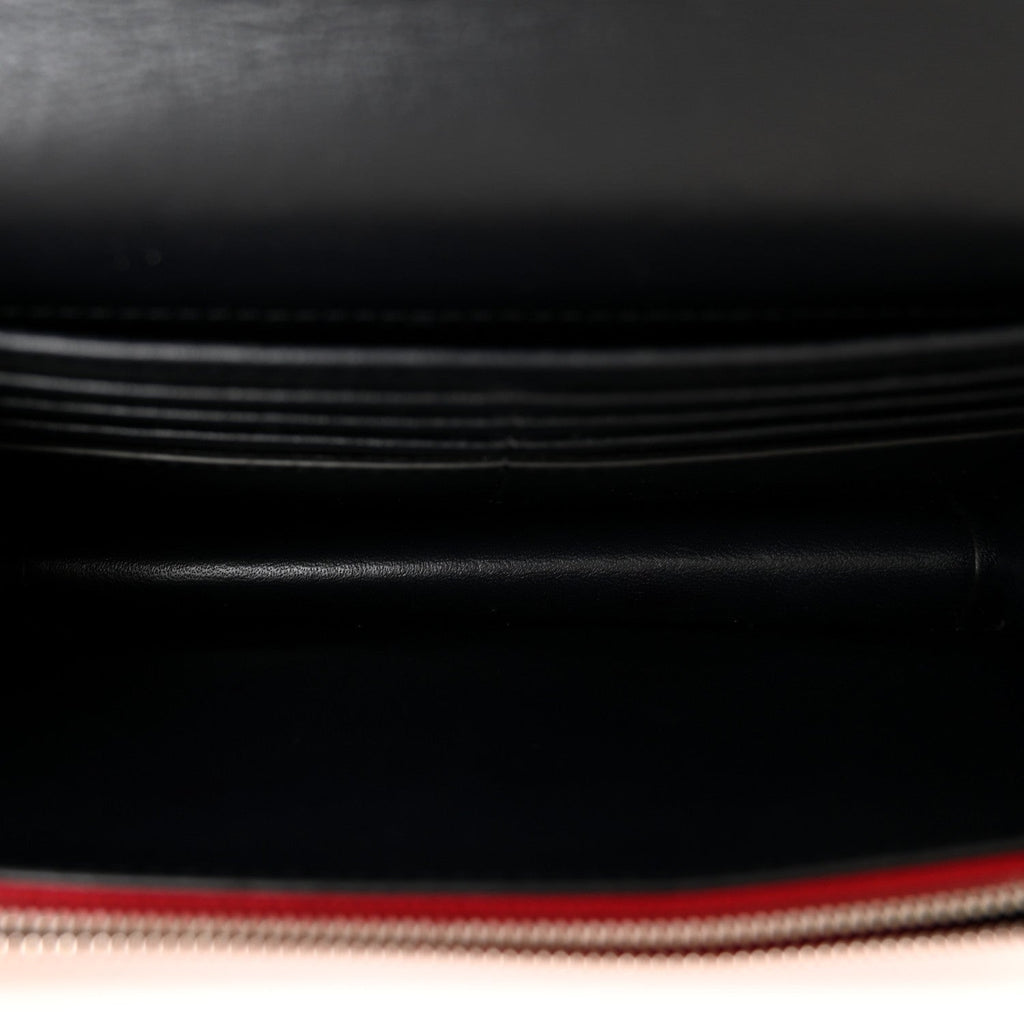 Shiny Buffalo Quilted Darley Shoulder Bag Red