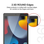 SAHARA - ZeroDamage Tempered Glass Screen Protector - iPad 10.2" (2020)