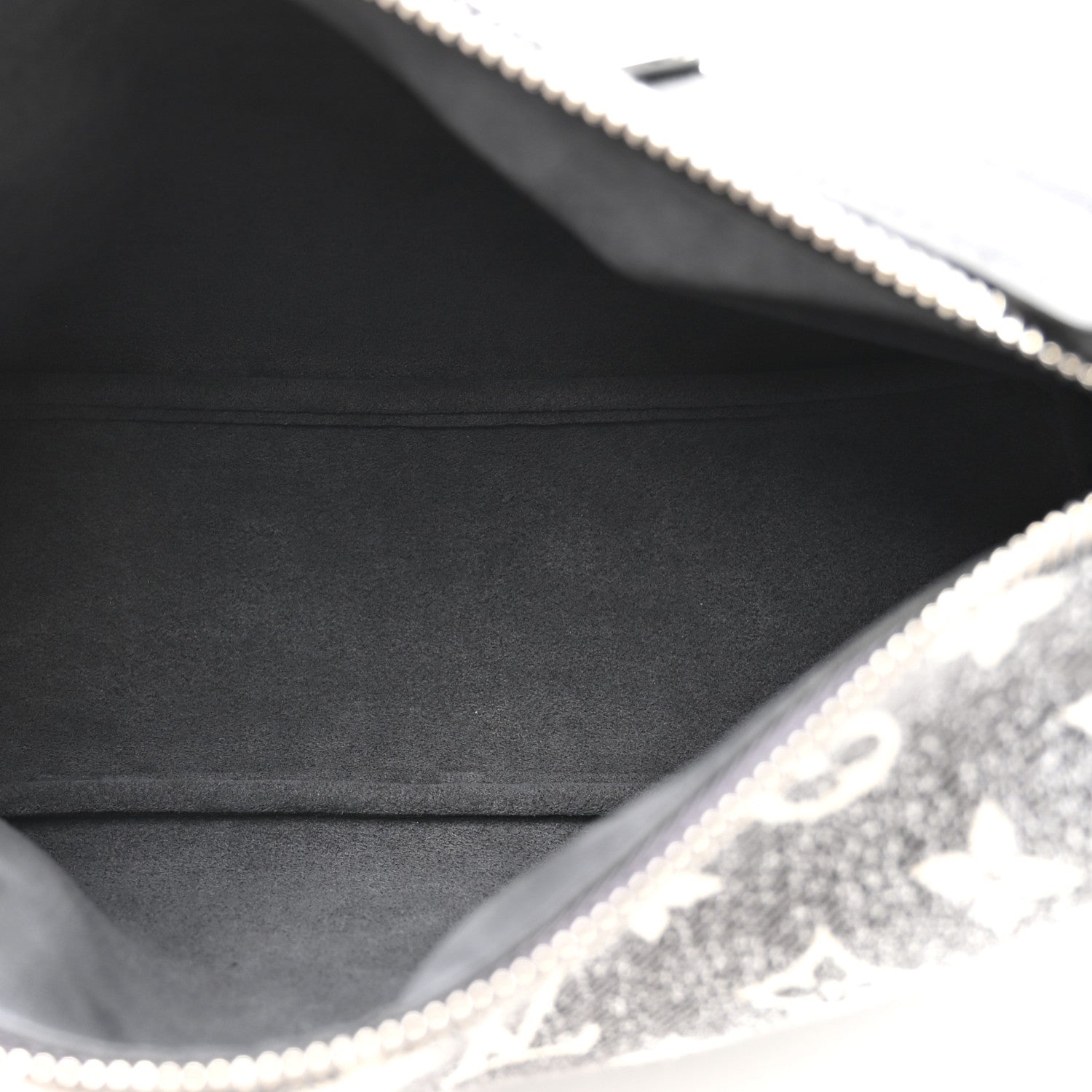 Monogram Jacquard Denim Side Trunk Grey