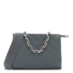Lambskin Embossed Monogram Coussin PM Blue Glacier