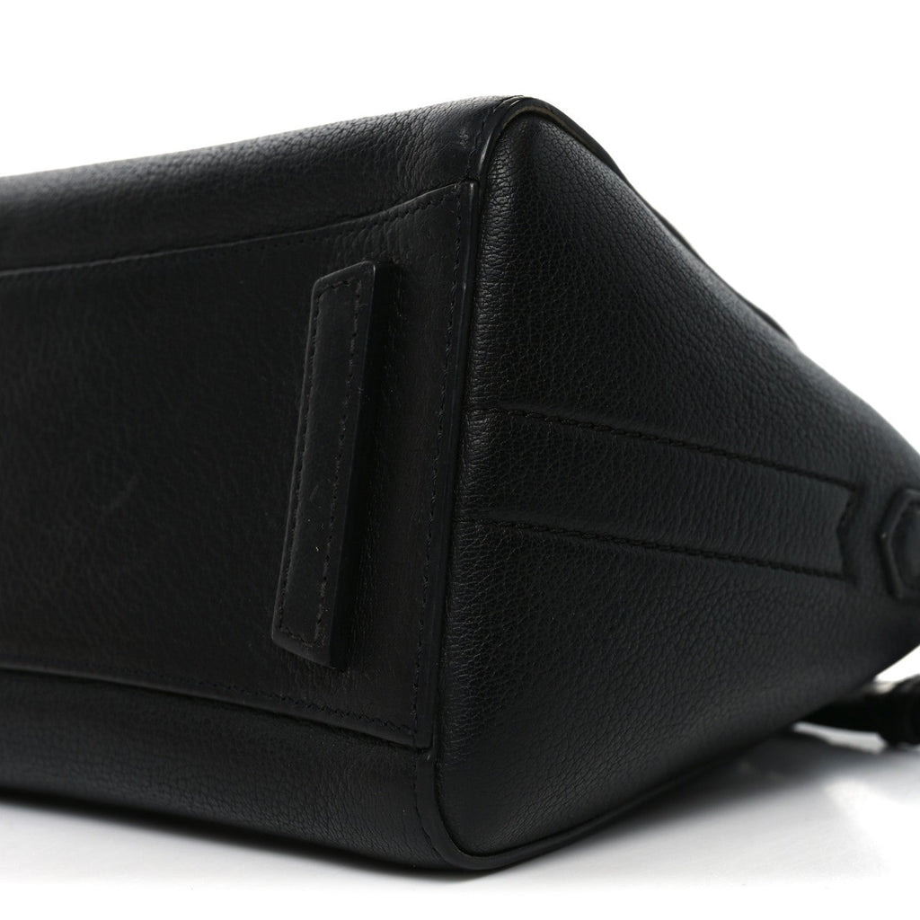 Sugar Goatskin Mini Antigona Black