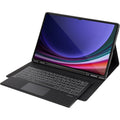 SAHARA - Keyboard Case with TrackPad for Samsung Galaxy Tab S10 Ultra and Tab S9 Ultra - Black