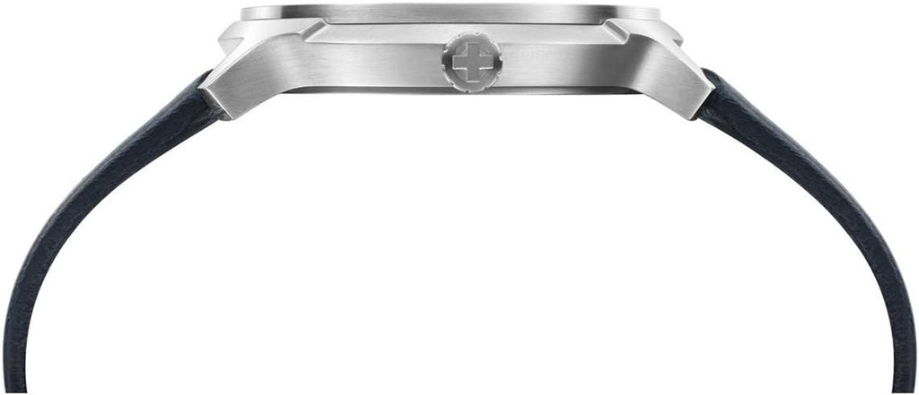 Mondaine Watch Helvetica No1 Regular Navy