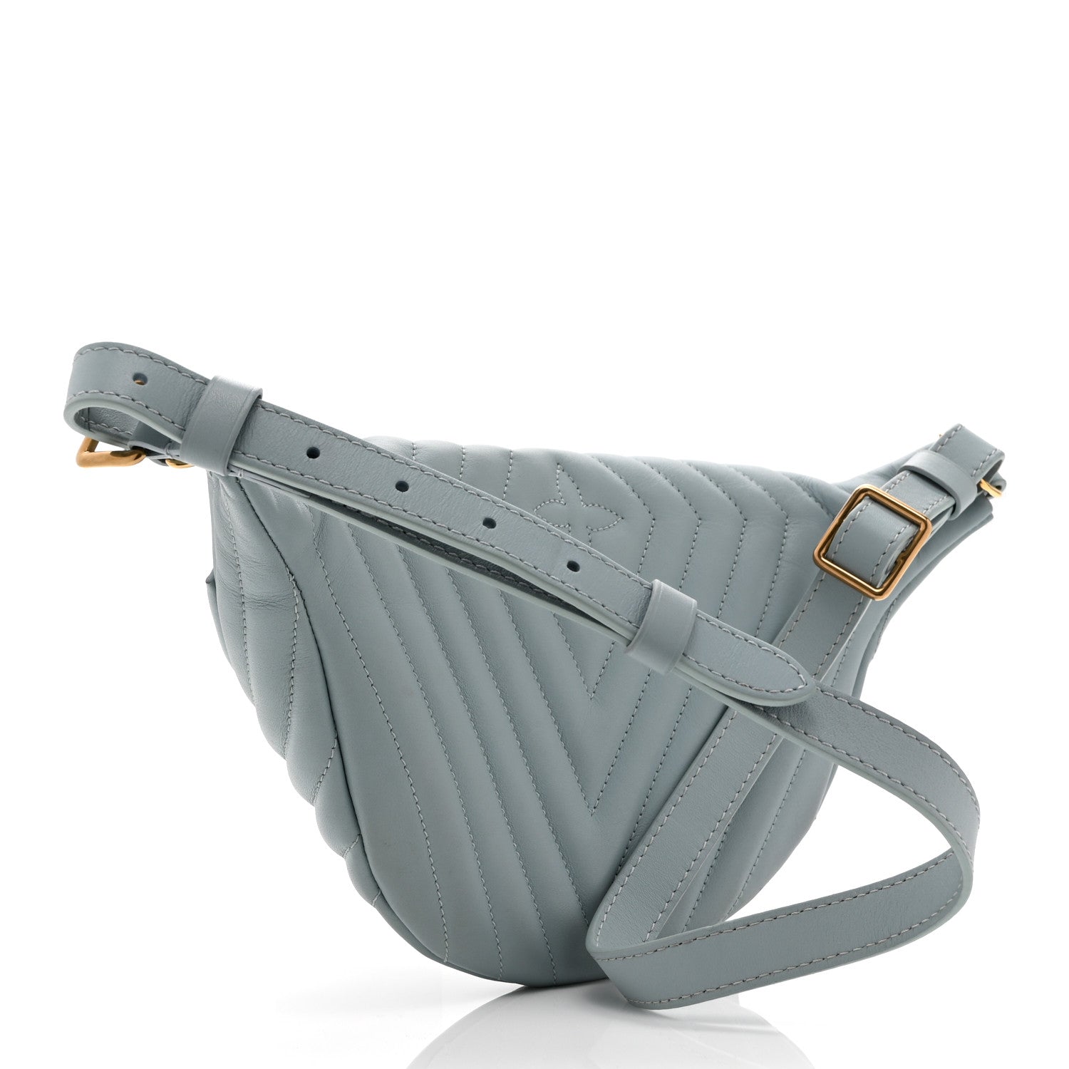 Calfskin New Wave Bumbag Porcelain Blue