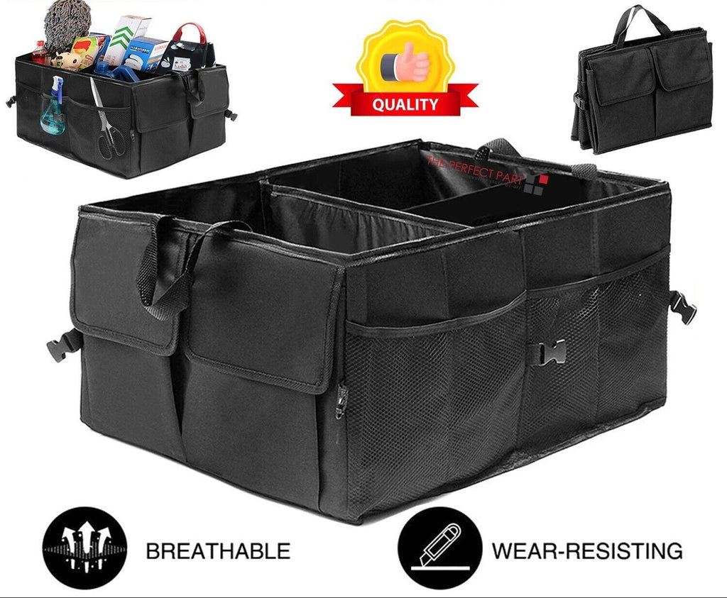 Trunk Cargo Organizer Folding Storage Collapse Bag Bin For Car Truck SUV 40L US
