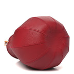 Taurillon Clemence Petit H Bitter Apple Bag Rouge H