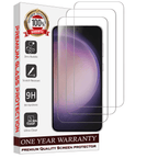 Entronix Clear Screen Protector Compatible with Pixel 9/9 Pro - 3-Piece Combo