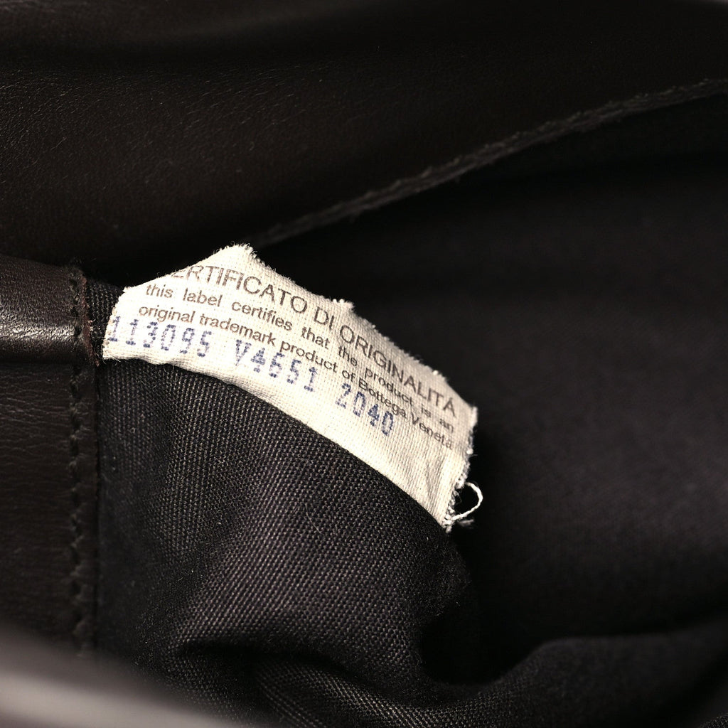 Intrecciato VN Briefcase Ebano