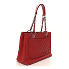 Caviar Quilted Grand Shopping Tote GST Red