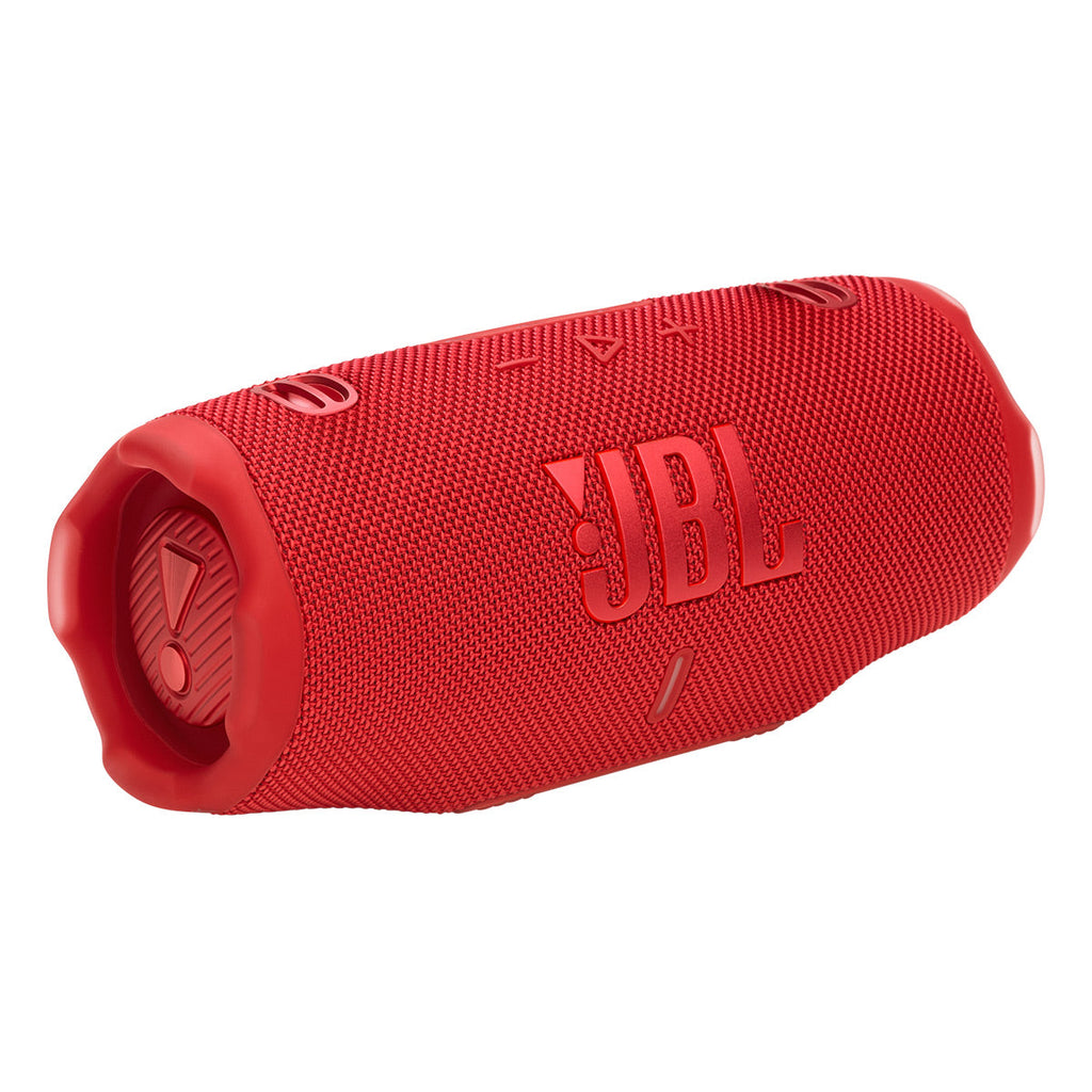JBL Charge 6 Waterproof Portable Speaker Bundle with gSport Silicone Sleeve (RED)