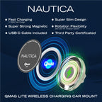 Nautica Turan QMAG Lite Wireless Magnetic Car Charger 15W