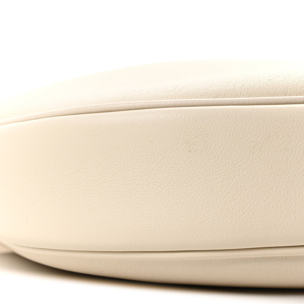 Supple Grained Calfskin Teen Lulu Shoulder Bag Rice