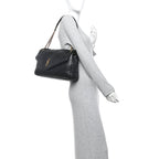 Grained Lambskin Large Calypso Black