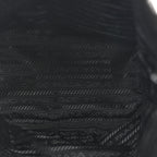 Re-Nylon Vela Drawstring Wristlet Pouch Black