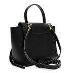 Grained Calfskin Nano Belt Bag Black