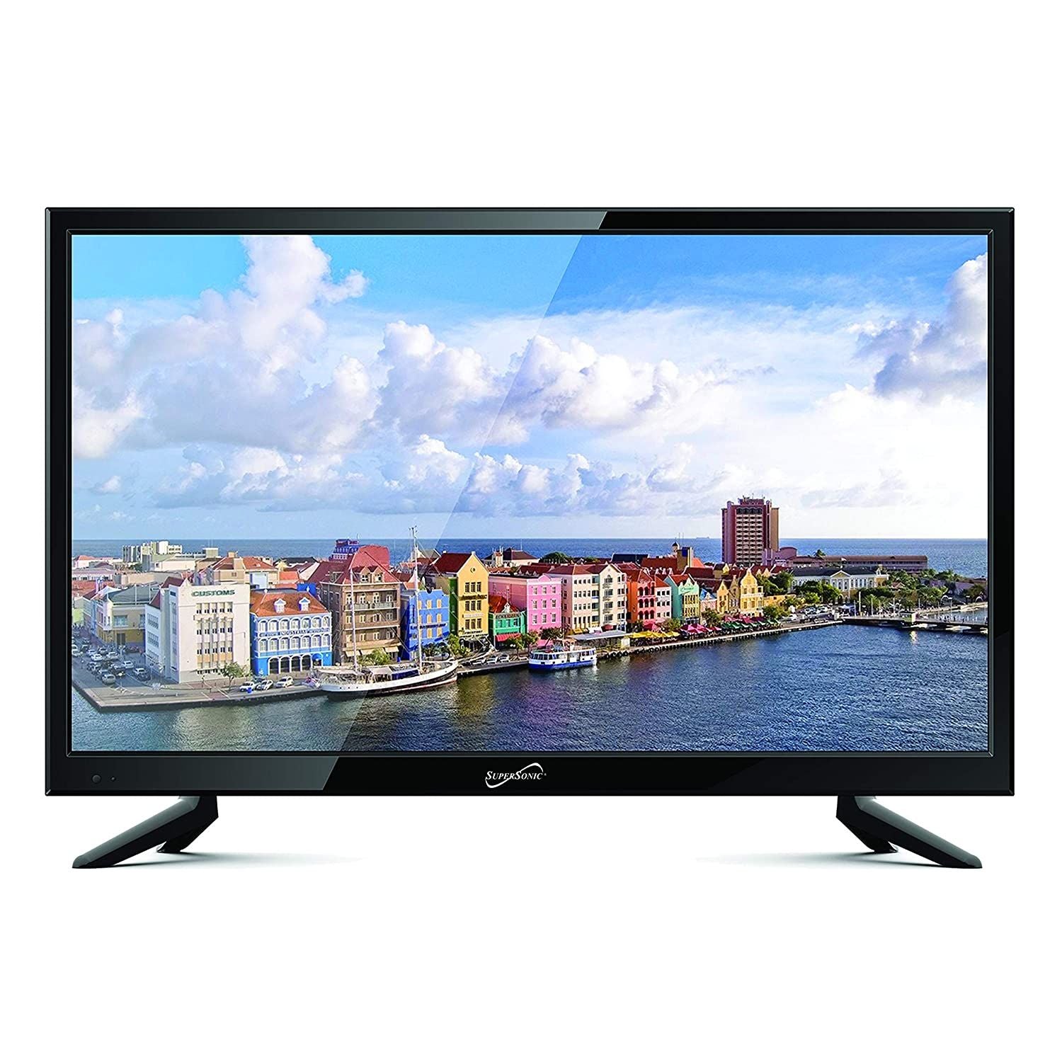 19" 12 Volt AC/DC Widescreen LED HDTV with USB and HDMI