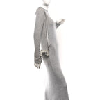 Nubuck Crystal Catalan Mirror Nano Maxi Buckle Baguette Charm Pietra Argento