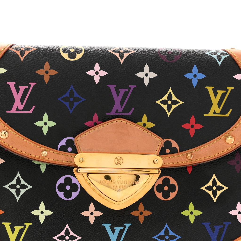 Monogram Multicolor Beverly MM Black