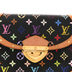 Monogram Multicolor Beverly MM Black