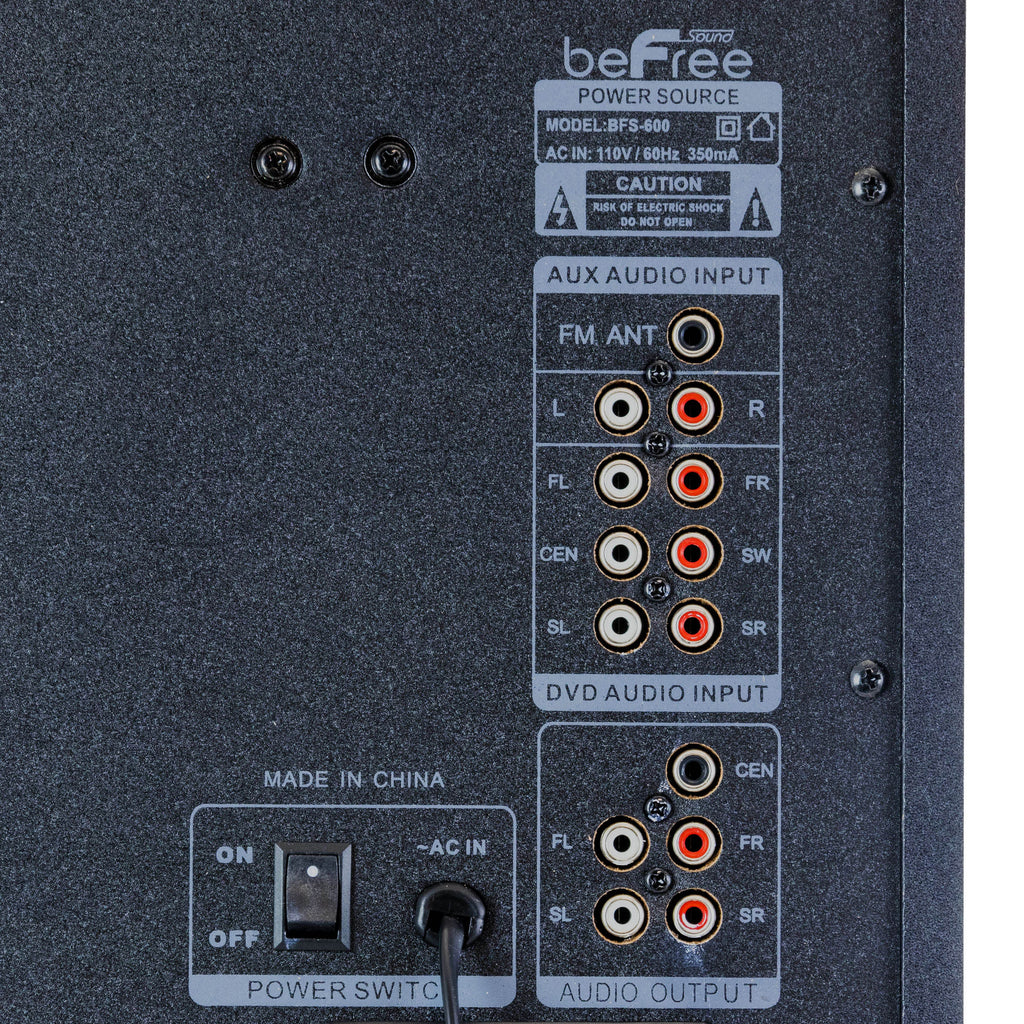 5.1 Channel Bluetooth Surround Sound Speaker System