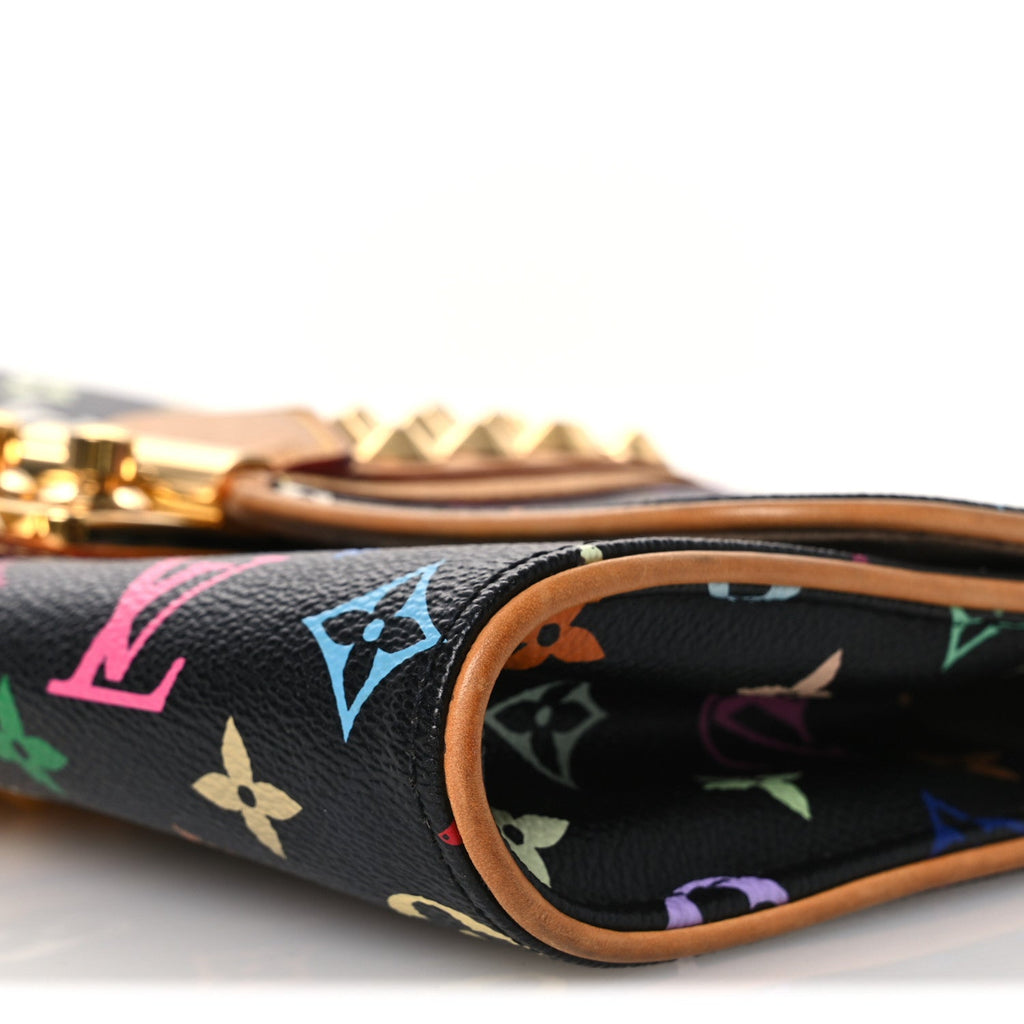 Monogram Multicolor Courtney Clutch Black