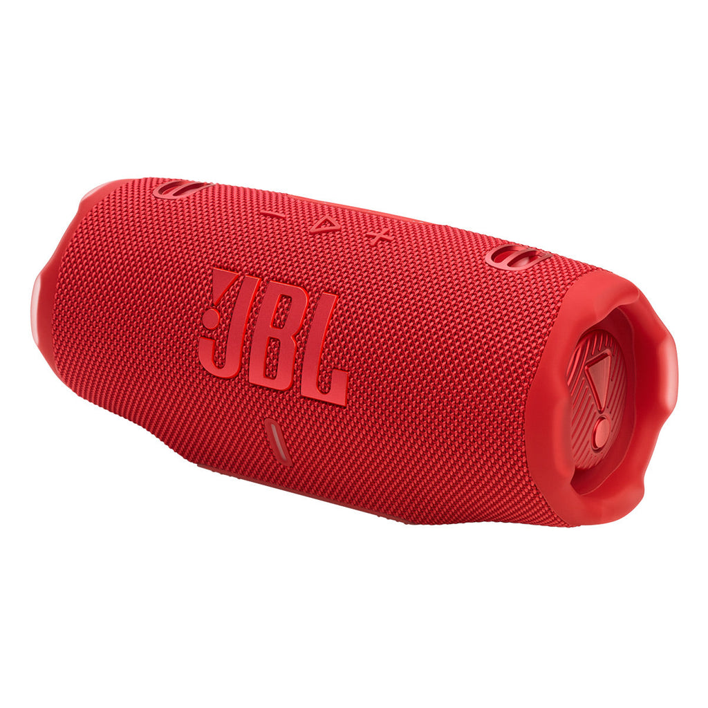 JBL Charge 6 Waterproof Portable Speaker Bundle with gSport Silicone Sleeve (RED)