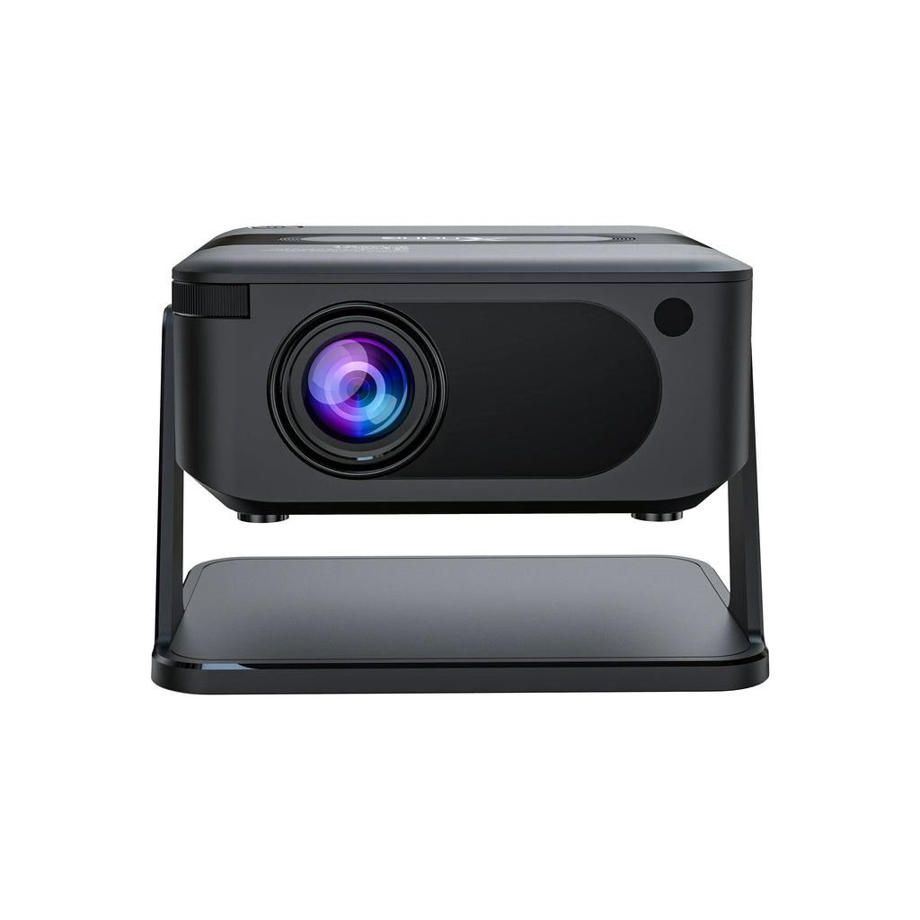 Android HD Digital Projector with Holder - Smart Outdoor Projector with HDMI, USB, and Wireless Connectivity for Home Cinema