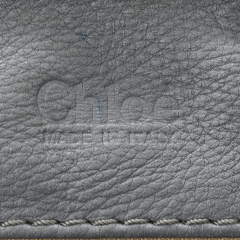 Calfskin Medium Paddington Satchel Blue