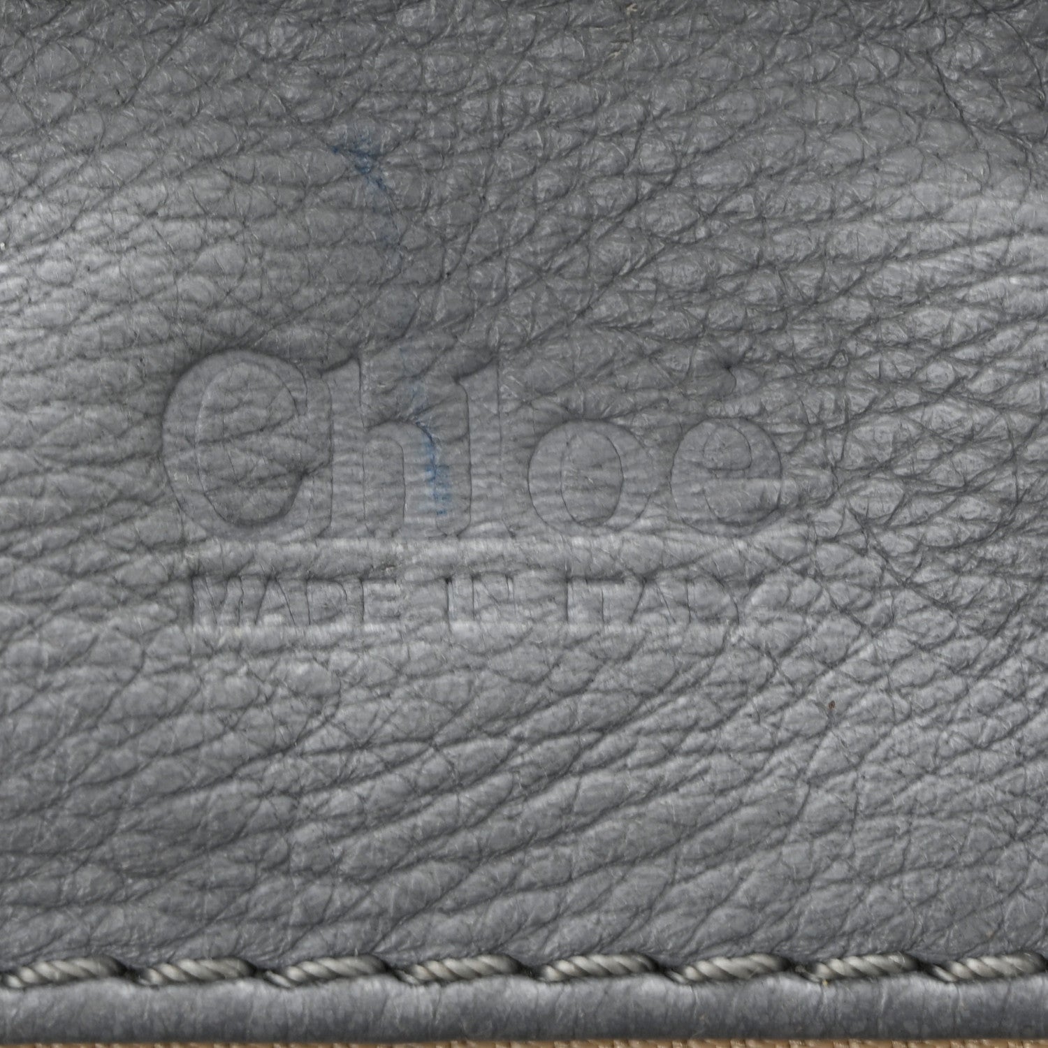 Calfskin Medium Paddington Satchel Blue