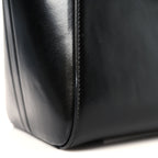 Shiny Lord Calfskin Small Antigona Black