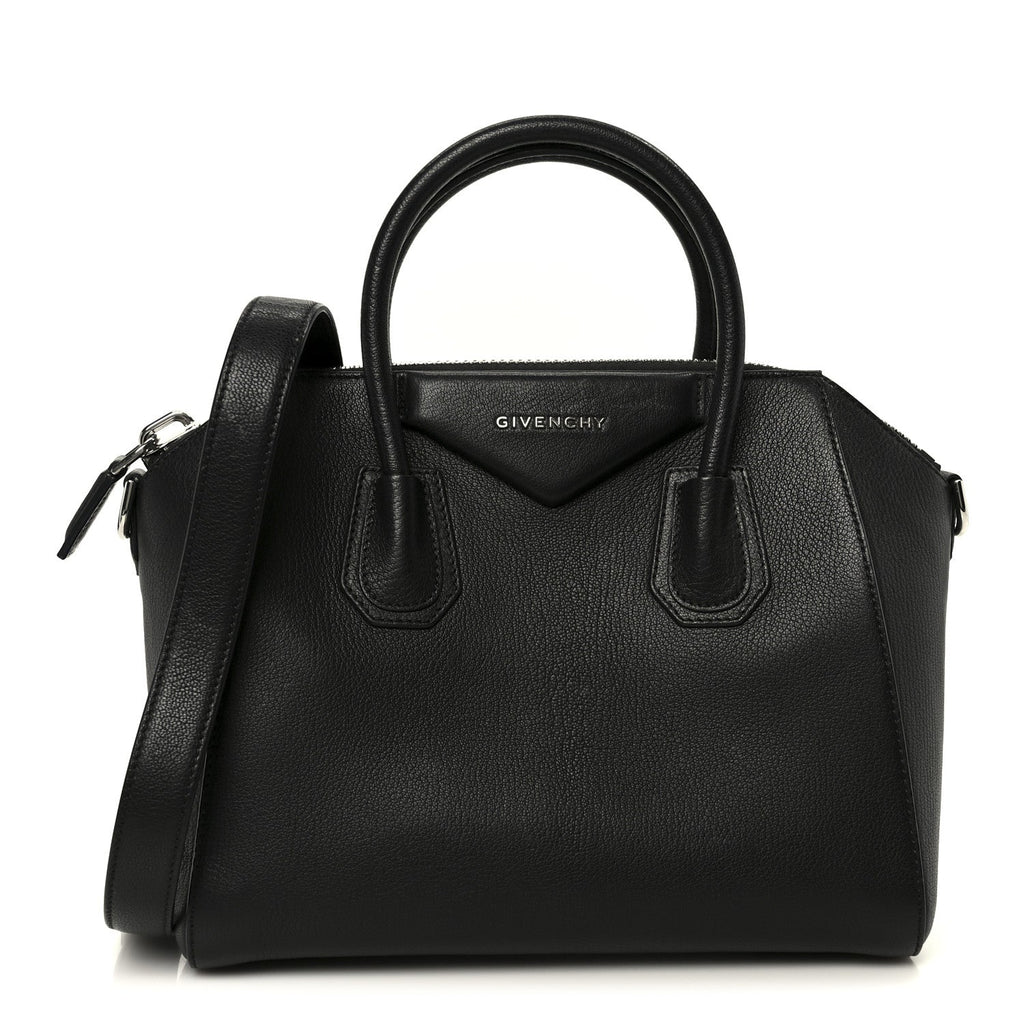 Sugar Goatskin Small Antigona Black