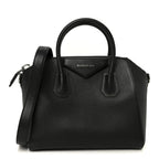 Sugar Goatskin Small Antigona Black