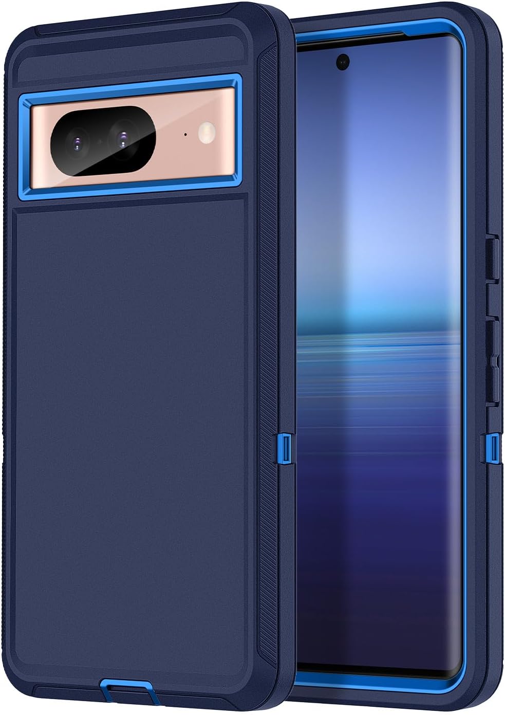 Entronix Case Compatible with Pixel 8 - Triple-Layer Heavy Duty Protection