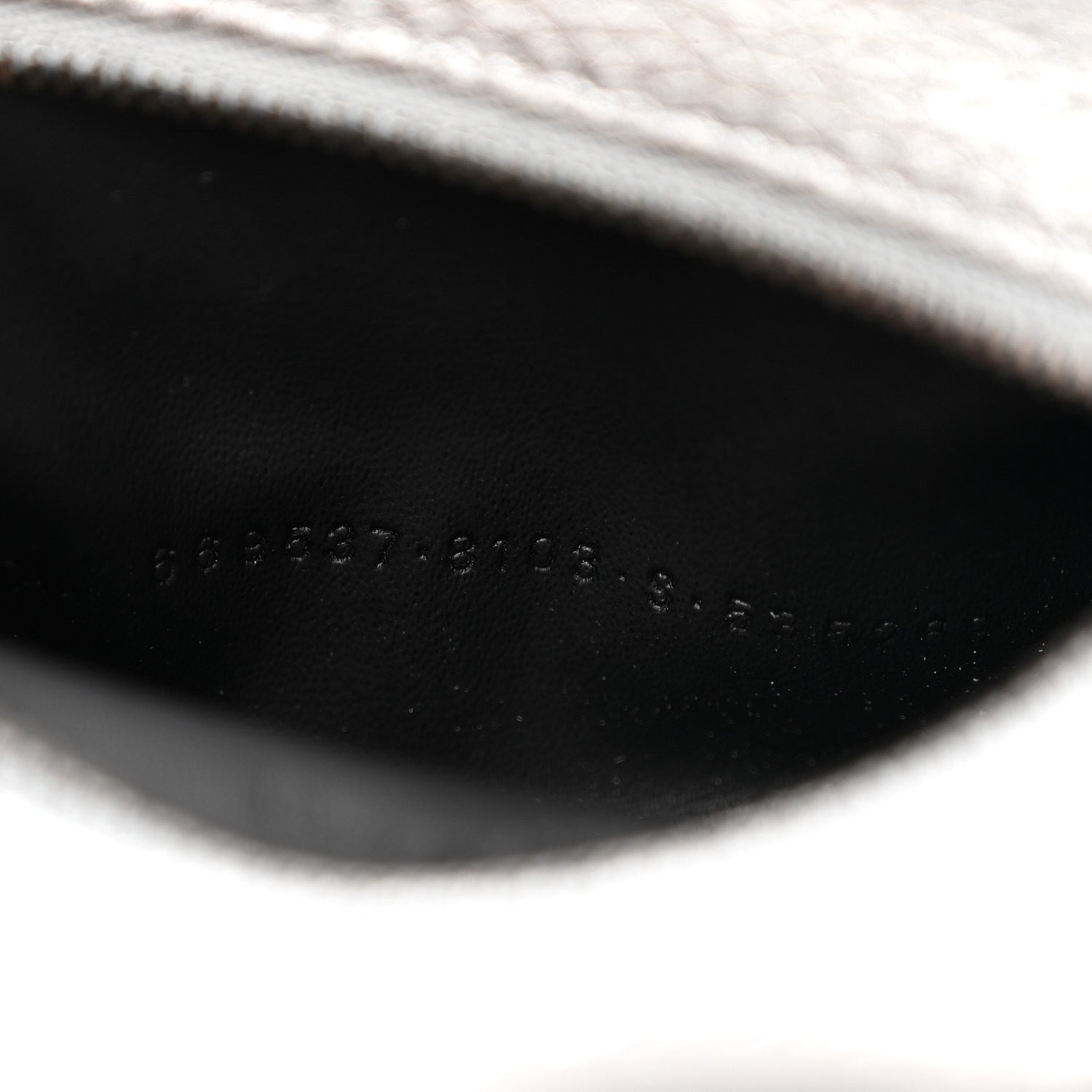 Metallic Grained Calfskin Neo Classic Hardware Super Nano City Crossbody Silver