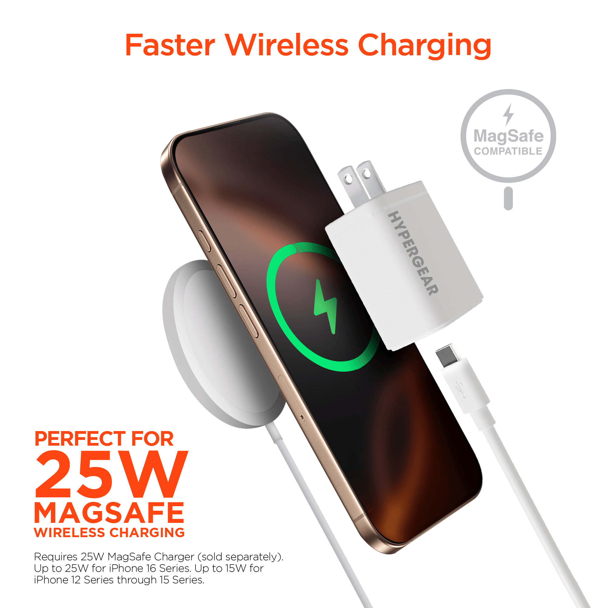 SpeedBoost 40W USB-C PD GaN Fast Wall Charger with PPS
