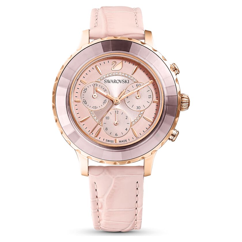 Swarovski Octea Lux 39mm Rose Gold Watch