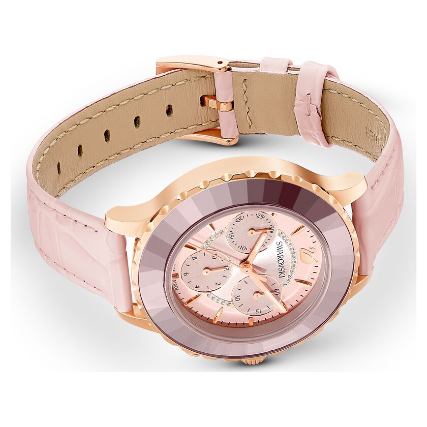 Swarovski Octea Lux 39mm Rose Gold Watch