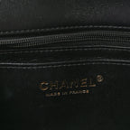 Lambskin Quilted Mini Rectangular Flap Black